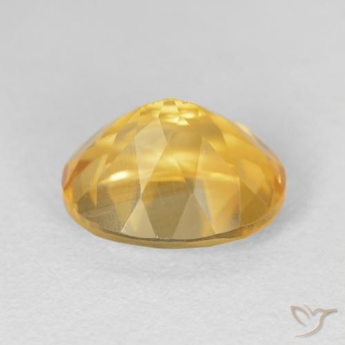 Citrino Oro brillante naturale da 4.86 ct, Ovale, VVS-VS