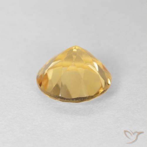 Citrino Oro naturale da 1.55 ct, Rotondo, VVS