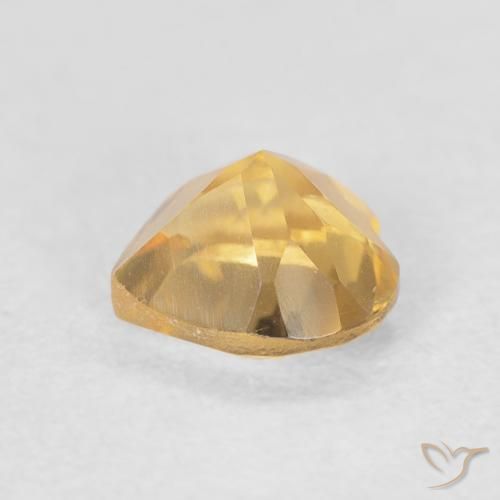 Citrino Oro naturale da 0.73 ct, Cuore, VVS