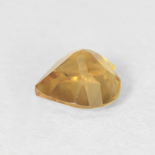 Citrino Dorato naturale da 0.37 ct, Cuore, VVS