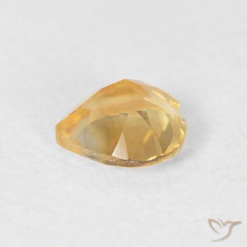 Citrino Oro naturale da 0.36 ct, Cuore, VVS