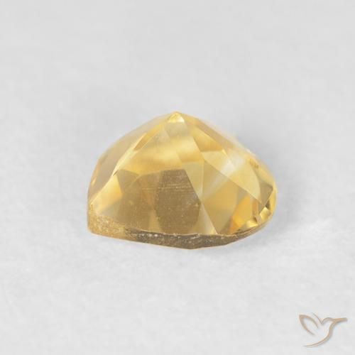 Citrino Oro naturale da 0.72 ct, Cuore, VVS