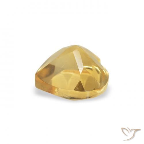 Citrino Oro naturale da 0.47 ct, Cuore, VS