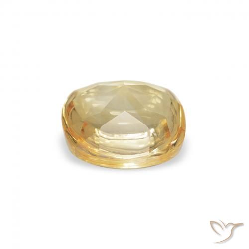 Citrino Oro naturale da 0.57 ct, Cuscino, Trasparente