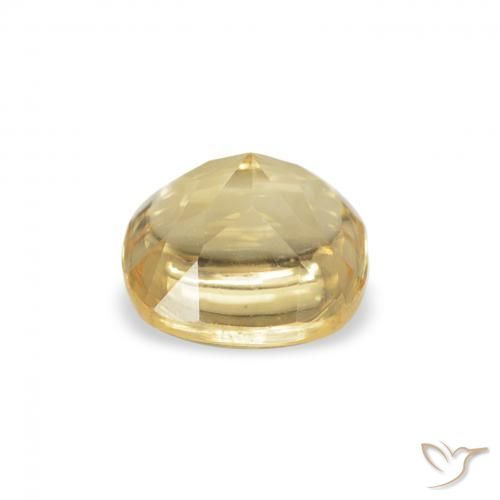 Citrino Dorato naturale da 0.66 ct, Cuscino, Trasparente