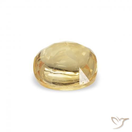 Citrino Dorato naturale da 0.57 ct, Cuscino, Trasparente