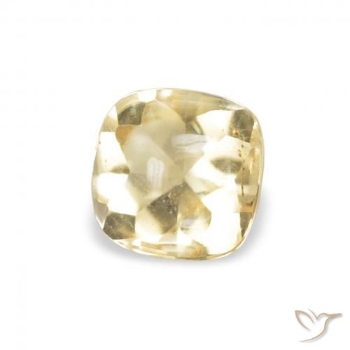 Citrino Dorato naturale da 0.60 ct, Cuscino, Trasparente