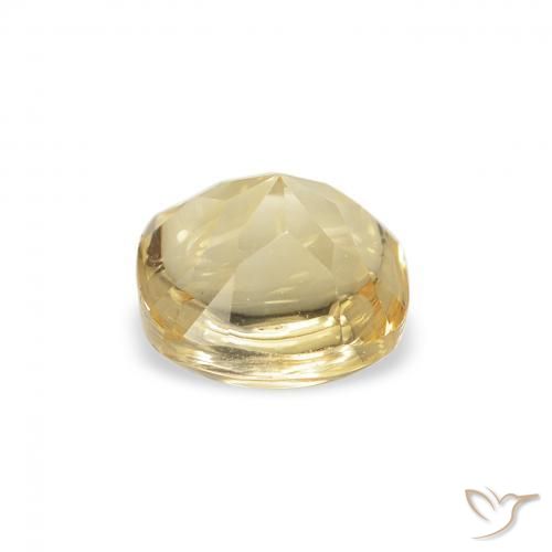Citrino Dorato naturale da 0.70 ct, Cuscino, Trasparente