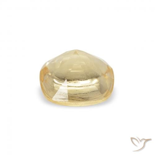 Citrino Dorato naturale da 0.51 ct, Cuscino, Trasparente