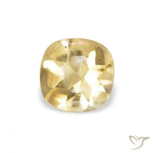 Citrino Dorato naturale da 0.54 ct, Cuscino, Trasparente