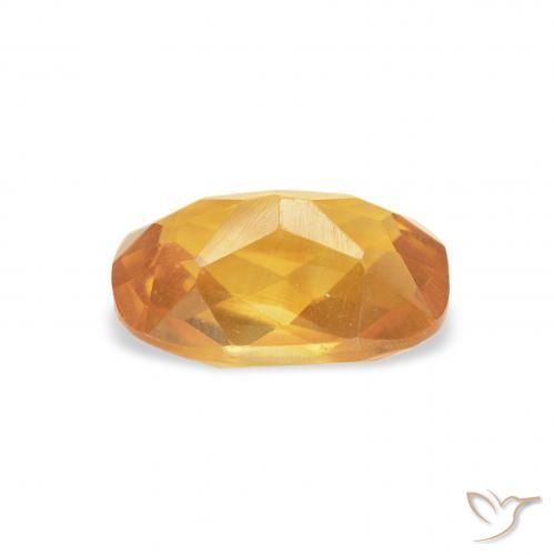 Citrino Arancio Medio naturale da 1.18 ct, Cuscino, VS