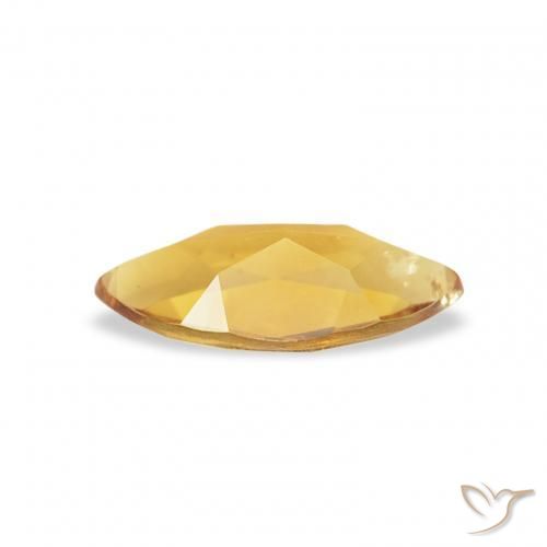 Citrino Arancio dorato naturale da 0.41 ct, Taglio marquise, VS