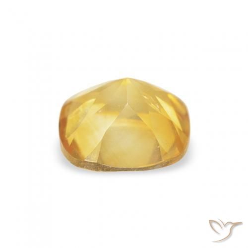 Citrino Giallo Toscana naturale da 0.50 ct, Cuscino, VS
