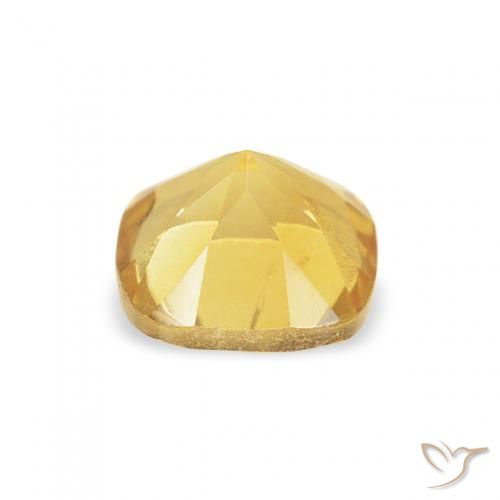 Citrino Giallo medio naturale da 0.50 ct, Cuscino, VS