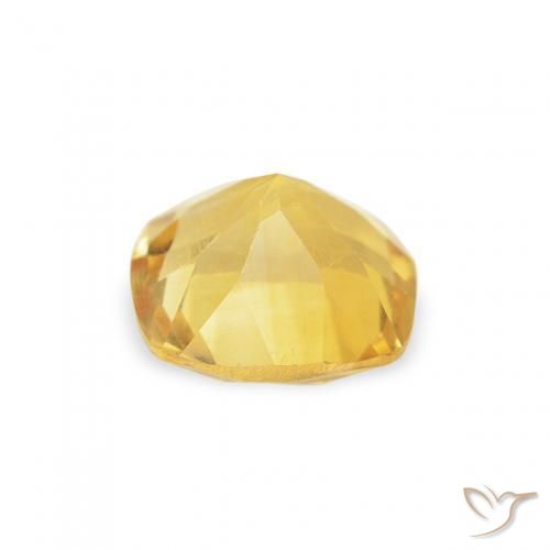 Citrino Oro chiaro naturale da 0.47 ct, Cuscino, VS