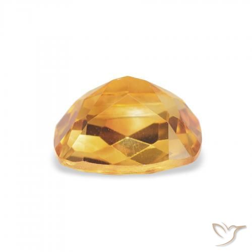Citrino Arancio intenso-OroG naturale da 1.49 ct, Cuscino, VVS