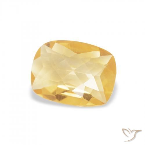 Citrino Oro naturale da 0.93 ct, Cuscino, VVS