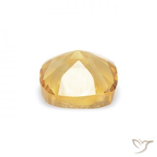 Citrino Dorato naturale da 0.51 ct, Cuscino, VVS