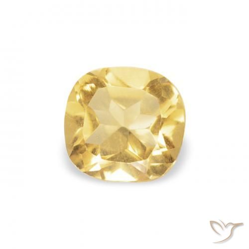 Citrino Oro naturale da 0.37 ct, Cuscino, VVS
