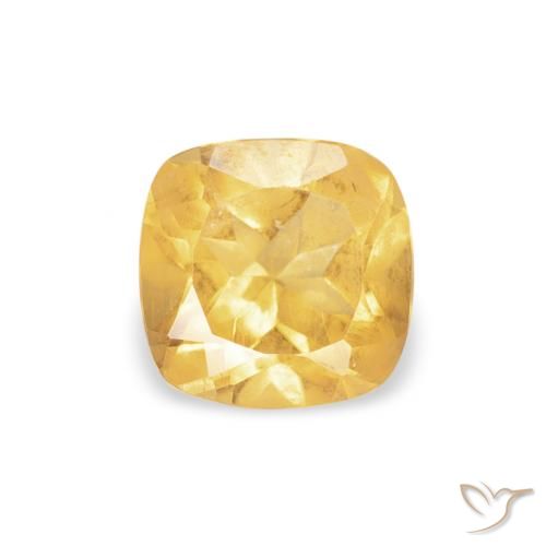 0.48ct Naturale Oro Citrino, Cuscino, VVS