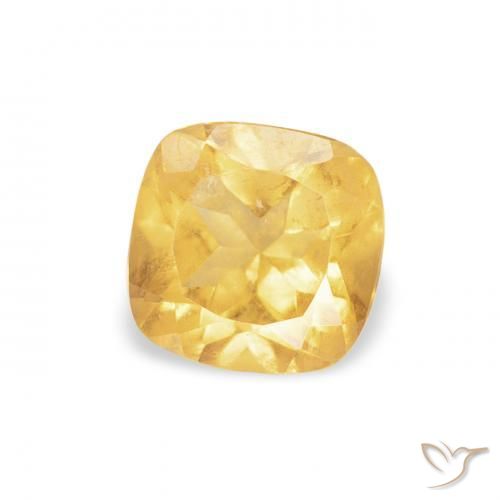 Citrino Oro naturale da 0.48 ct, Cuscino, VVS