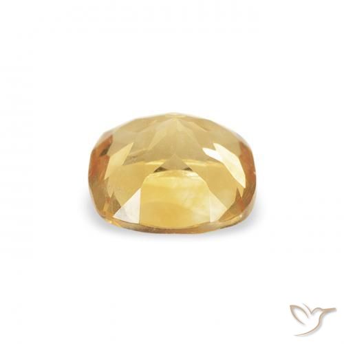 Citrino Dorato medio naturale da 0.47 ct, Cuscino, VVS
