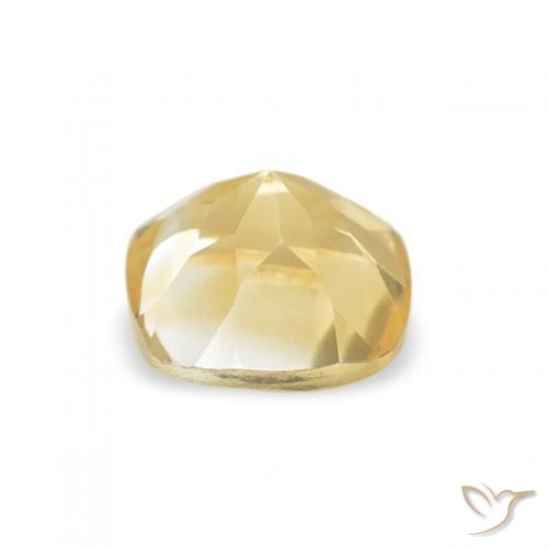 Citrino Dorato naturale da 0.51 ct, Cuscino, VVS