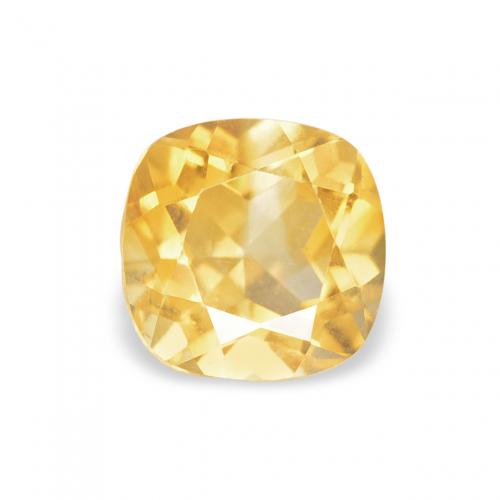 Citrino Arancio dorato naturale da 0.58 ct, Cuscino, VVS