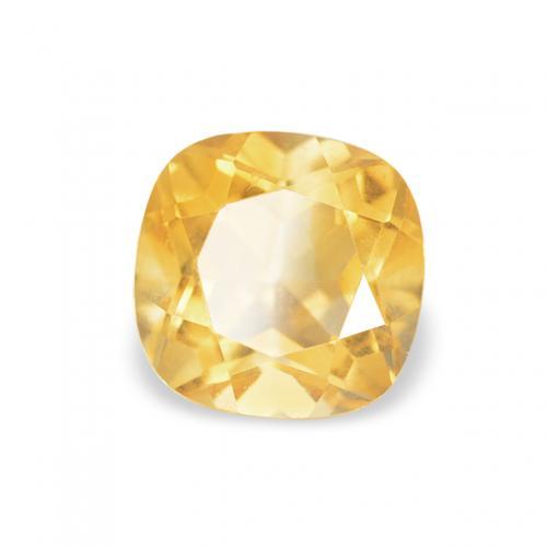 Citrino Arancio dorato naturale da 0.58 ct, Cuscino, VVS