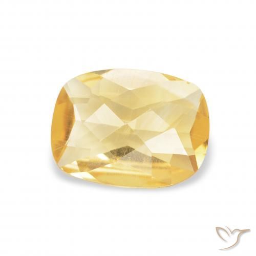 Citrino Oro naturale da 0.81 ct, Cuscino, VVS