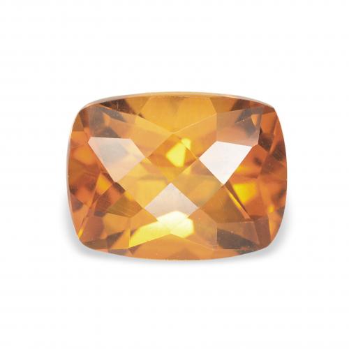 Citrino Arancione scuro naturale da 1.50 ct, Cuscino, VVS