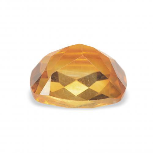Citrino Arancione scuro naturale da 1.50 ct, Cuscino, VVS
