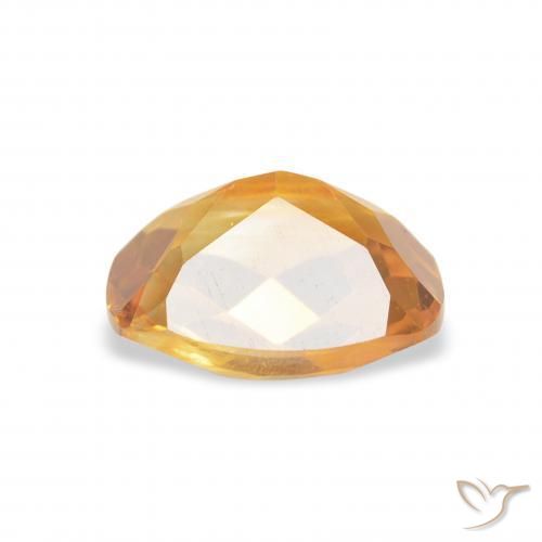 Citrino Arancio-Oro naturale da 1.35 ct, Cuscino, VVS