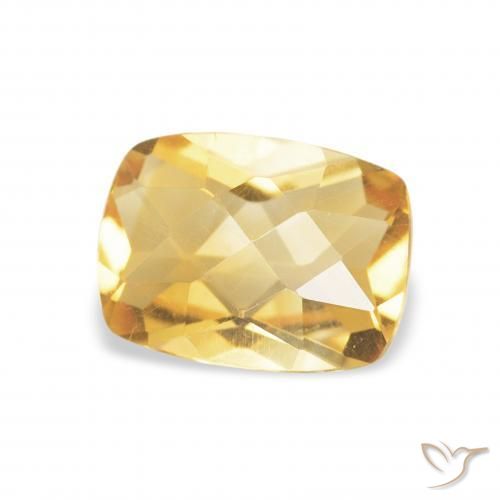 Citrino Oro naturale da 1.20 ct, Cuscino, VVS