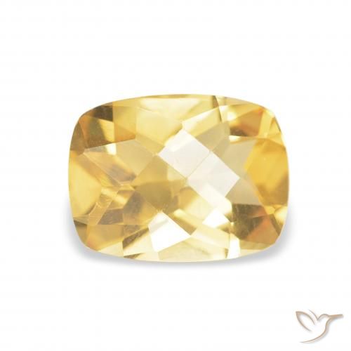 1.19ct Naturale Oro Citrino, Cuscino, VVS