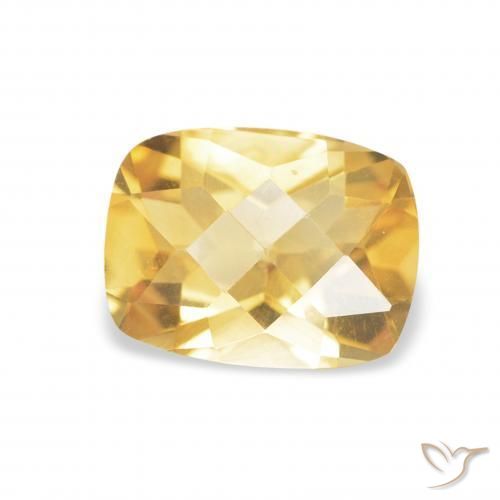 Citrino Oro naturale da 1.19 ct, Cuscino, VVS