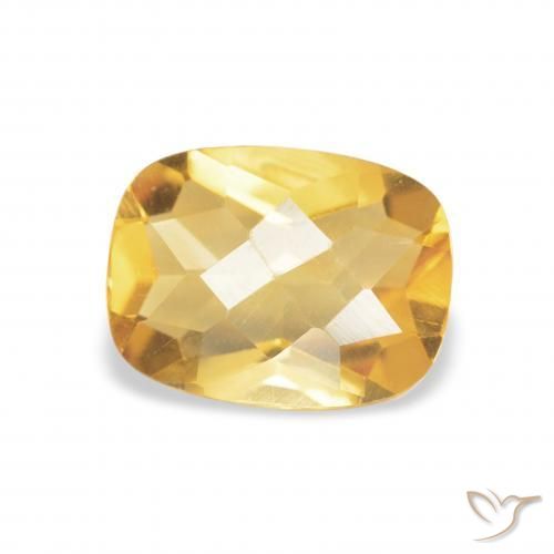 Citrino Oro naturale da 1.07 ct, Cuscino, VVS