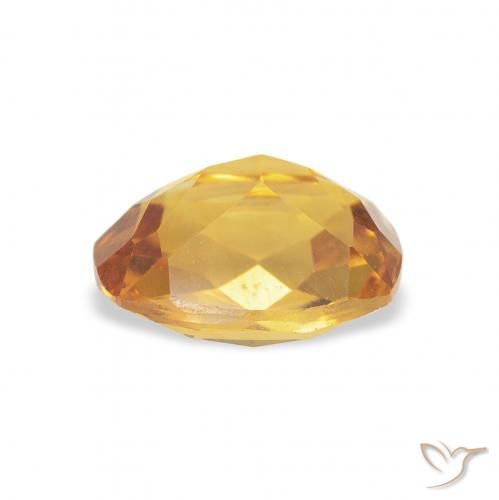 Citrino Medium Light-Golden naturale da 1.43 ct, Cuscino, VS