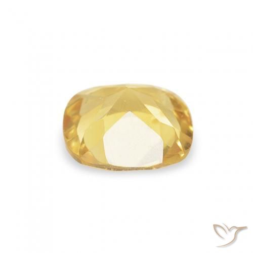Citrino Dorato naturale da 0.39 ct, Cuscino, VS