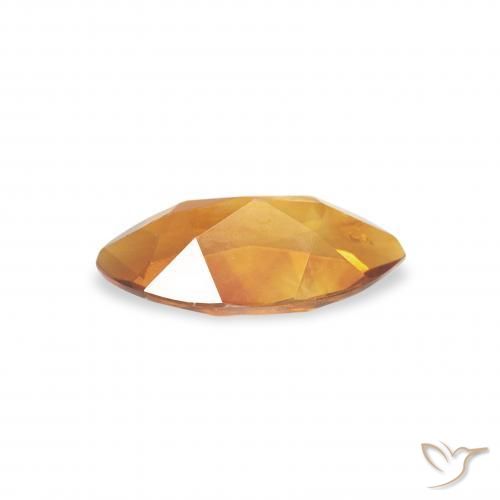 Citrino Marrone arancio naturale da 0.49 ct, Taglio marquise, VVS