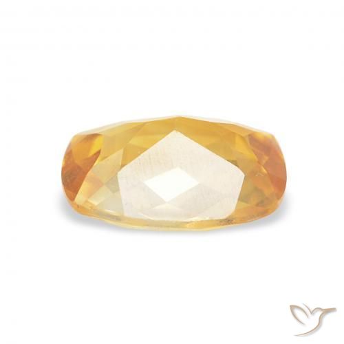 Citrino Medium Light-Golden naturale da 1.07 ct, Cuscino, VVS-VS