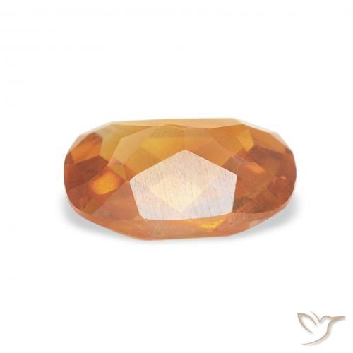 Citrino Arancio-Oro naturale da 1.20 ct, Cuscino, VVS-VS