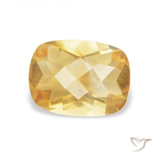 Citrino Dorato naturale da 1.04 ct, Cuscino, VVS-VS