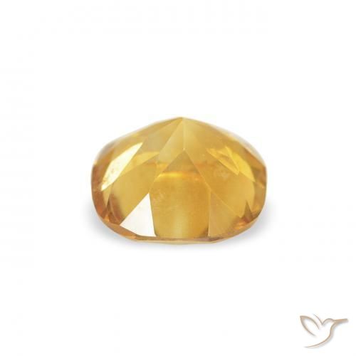 Citrino Dorato naturale da 0.44 ct, Cuscino, VVS-VS