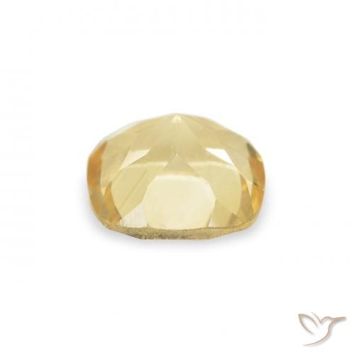 Citrino Dorato naturale da 0.50 ct, Cuscino, VVS-VS