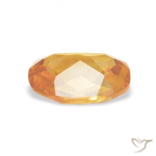 Citrino Arancio-Oro naturale da 1.17 ct, Cuscino, VVS-VS