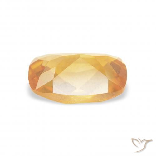 Citrino Arancio Medio naturale da 1.16 ct, Cuscino, VVS-VS