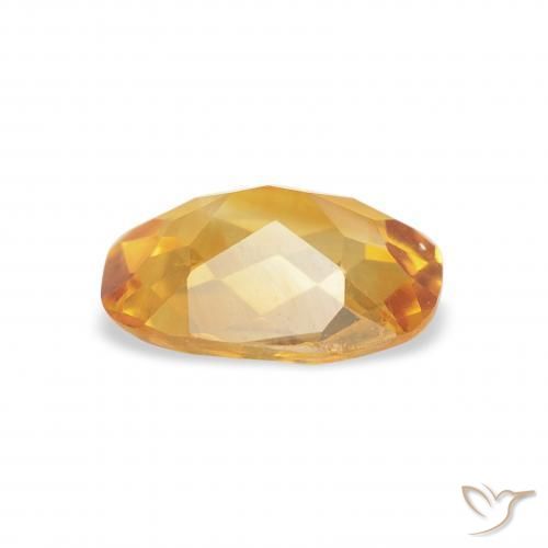 Citrino Arancio dorato naturale da 1.15 ct, Cuscino, VS