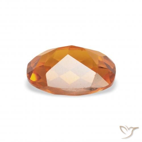 Citrino Arancio Terra naturale da 1.16 ct, Cuscino, VVS