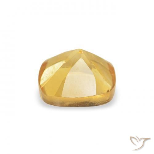 Citrino Oro medio naturale da 0.55 ct, Cuscino, VS